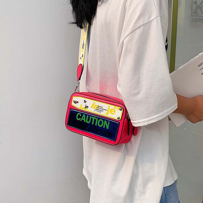 

Net red small bag female 2019 summer new wave Korean version of the wild Messenger bag ins girl shoulder bag small square bag