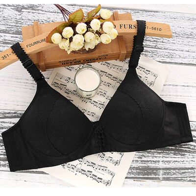 

〖Follure〗Medium-aged Thin Bra Without Steel Ring Comfortable Underwear Large Cup Bra
