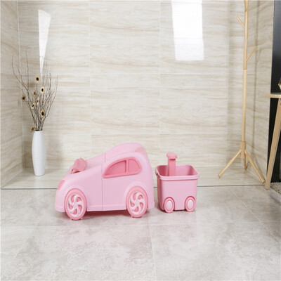 

MIAI JI BAO BEI Car-shaped childrens shampoo chair convenient&easy to store unisex personality creative shampoo bathroom tool