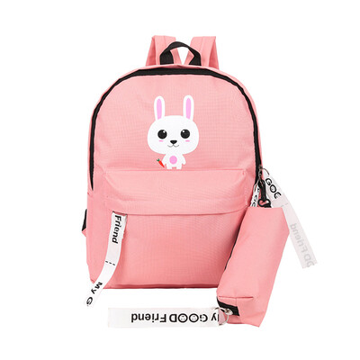 

Tailored Adult Backpack Teenage Girls Bogs School Backpack Bag Cartoon Students Bags