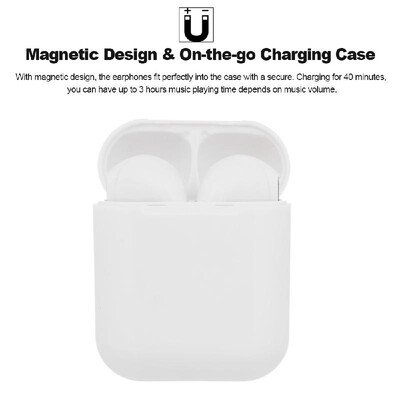 

i9S TWS Headphones True Wireless Headphone Bluetooth 50 In-ear Earphones with Mic Charging Case Sport Headset