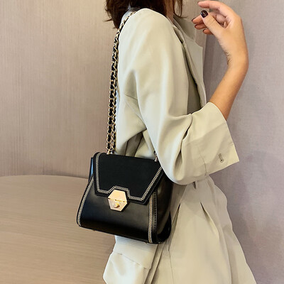 

Net red pouch handbag 2019 new wave wild chain shoulder bag summer small fresh fashion ins Messenger bag