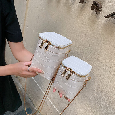 

Texture small bag handbags new fashion wild single shoulder stone pattern chain Messenger bag tide