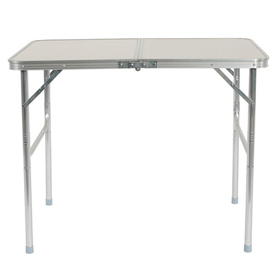 

UBesGoo Portable Small Size Folding Aluminum Height Adjustable Table Indoor Outdoor Picnic Party Dining Camping Table