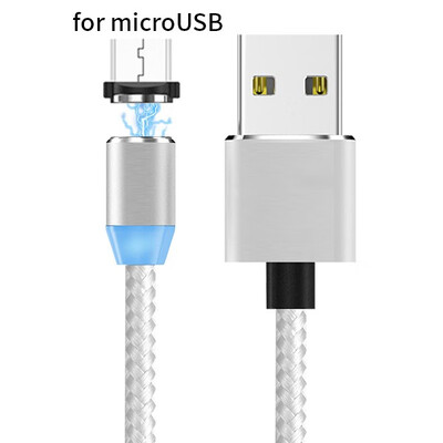 

Sovawin 1m Magnetic Micro USB Cable Mobile Phone Charger 2A Type c Android Fast Charging for Iphone 7 6s for Samsung for Xiaomi
