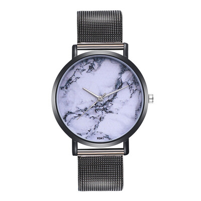 

〖Follure〗Woman Fashion Plant Pattern Alloy Steel Strap Analog Quartz Round Watch