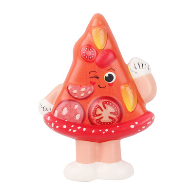 

Gotoamei Mini Adorable Pizza Slow Rising Kids Stress Reliever Decompression Toy