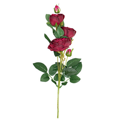 

Toponeto Artificial Fake Roses Flannel Flower Bridal Bouquet Wedding Party Home Decor