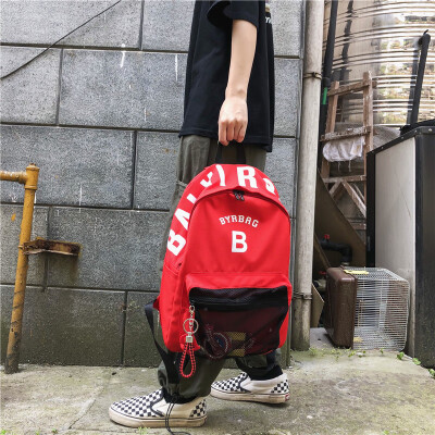 

Ancient sense of girl bag girl campus Korean version of high school shoulder bag college students set up college simple ins backpa