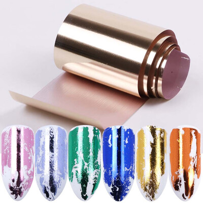 

〖Follure〗14pcs Flower 3D Nail Art Stickers Decals Manicure GoldSilver Decoration Tips