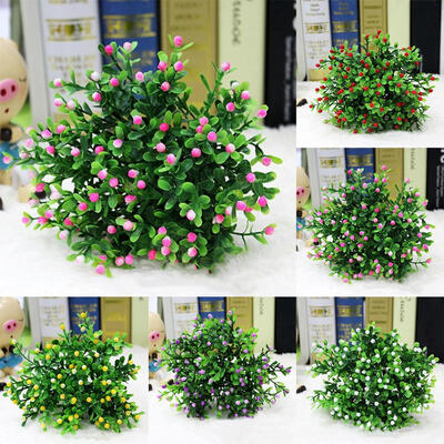 

15 Heads Artificial Aglaia Odorata Flowers Plant Home Wedding Party Decoration