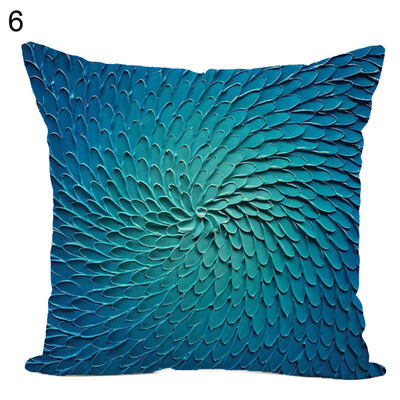 

Flower Plant Painted Throw Pillow Case Cushion Cover Sofa Bed Car Office Decor