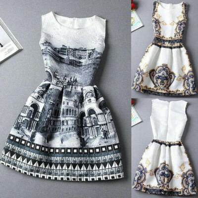 

Womens Summer Boho Casual Slim Maxi Evening Party Cocktail Beach Dress Sundress