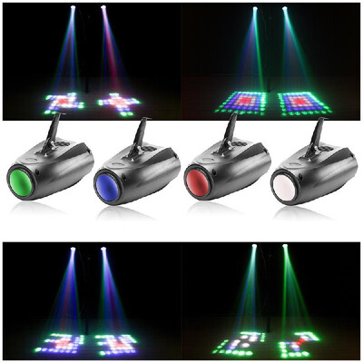 

RGBW Pattern Stage Light 64Leds Auto Voice-activated Moonflower Projector Lighting for DJ Party Wedding Club