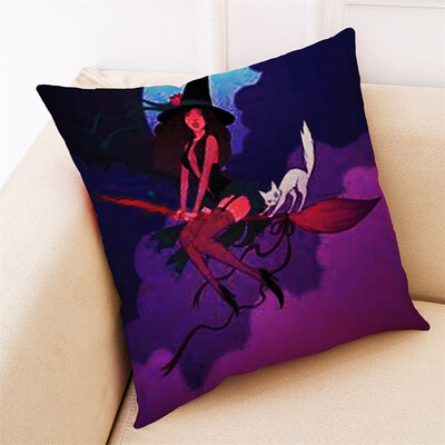 

〖Follure〗Home Decor Cushion Cover Happy Halloween Throw Pillowcase Pillow Covers