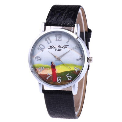 

Luxury Brand Womens Fashion WristWatches Casual Quartz Watch Women Vintage Leather Band Roma Scale Retro Clock Gift &Ff