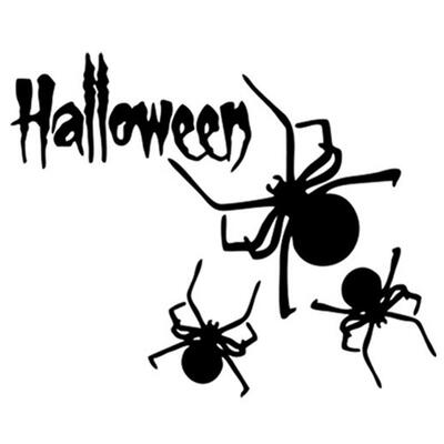 

Greensen Removable Adhesive Wall Art Sticker Decal Living Room Bedroom Halloween Festival Decoration