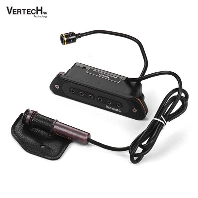

VERTECHnk VS-9MV Active Guitar Soundhole Pickup Transducer Humbucker Microphone Soundboard Pickup 3 Pick-up Ways with 635mm E