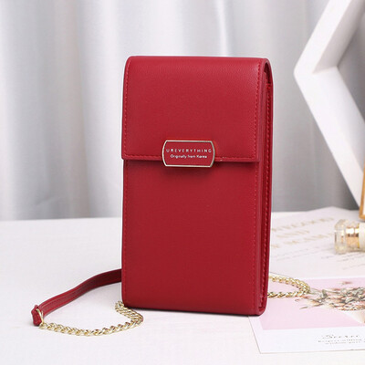 

Tailored Fashion Womens Solid Color Short Leather Retro Multi-Function Card Wallet
