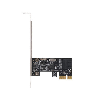 

PCI-E to SATA30 Expansion Card SATA 2 Ports Adapter Card 6Gbps with Driver CD Support Low Profile Bracket