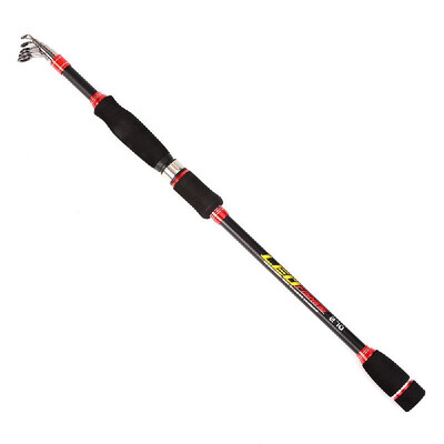 

Portable Telescopic Carbon Fiber Fishing Rod Pole Spinning Fish Fishing Tackle Sea Rod