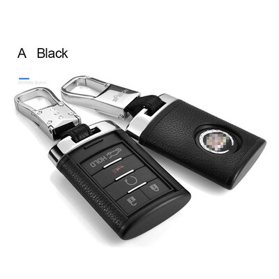 

Top Layer Leather Car Key Case for Cadillac Copaci SRX XTS ATS- Copac SLS Car Key Cover Shell Car Keychain Car Accessories