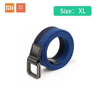 

Xiaomi Qimian Mens CT3801 Leisure Sports 38mm Waistband Stretch fabric Belt Men Belt Double ring alloy Buckle Elastic Fabric Spor