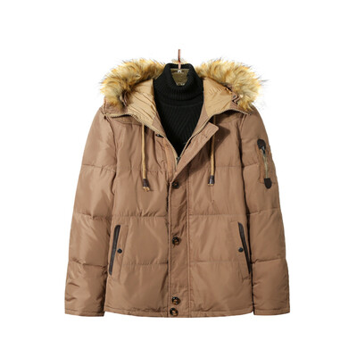 

Toponeto Fashion Mens Autumn Winter Casual Pocket Zipper Hooded Jacket Top Coat