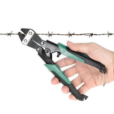 

8 Inch Mini Bolt&Wire Cutter Bolt Clipper Cable Cutter Wire Clamp Cutting Pliers with Chromium Vanadium Steel Clamp Head