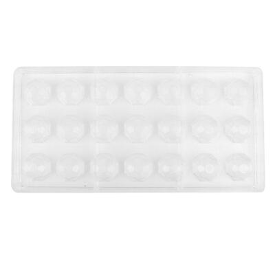 

Greensen Non-Stick Food-Grade Chocolate Mold DIY Candy Pudding Mold 21 Cavities DIY Baking Mold Valentines Day Gift