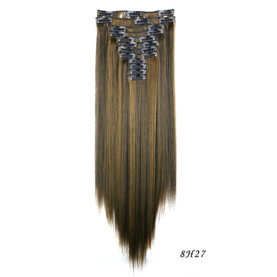 

〖Follure〗Women Fashion Lady Straight Short Hair Middle Part Wig