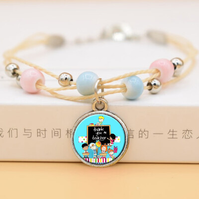 

DIY Bracelet--Mothers Day Gift Time Gemstone Ceramic Bracelet DIY Bracelet