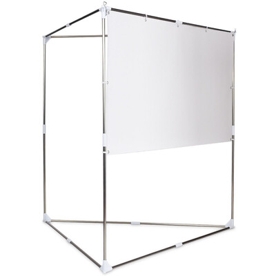 

80" 169 HD Triangle Stand Portable Projector Screen w Carry bag