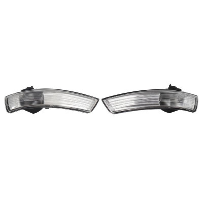 

Pair of Mirror Turn Signal Corner Light Lamp Cover Shade Screen for Ford Focus II 2 III 3 Mondeo