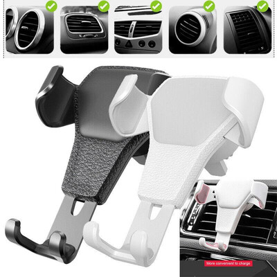 

One Hand Operate Gravity Phone Holder Car GPS Accessories 4-6 inch screen Tabelts PC ABSPC Strong Air Vent Mount Stand