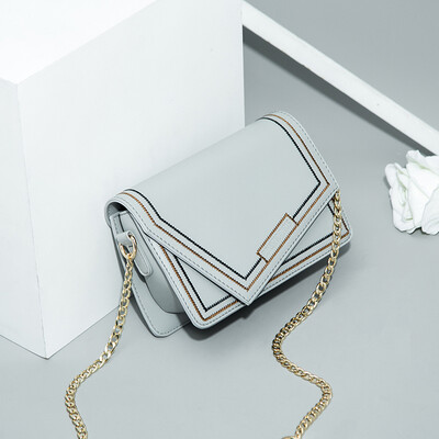 

In summer the little girl tide Korean fashion wild ins shoulder Messenger bag texture womens bag