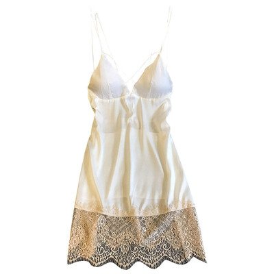 

Toponeto Womens Sexy Satin Lace Patchwork Sling Sleepwear Lingerie Nightdress Underwear