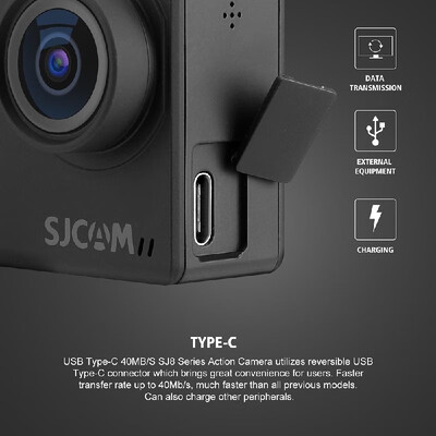

SJCAM SJ8 PRO Action Camera 4K60FPS WiFi Sports Cam 23 Inch Touch Screen with 170° Wide Angle EIS 8X Digital Zoom Waterproof Cam