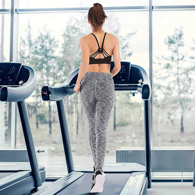 

Tailored Women High Waist With Pocket Yoga Pants Tummy Control Running Stretch Leggings