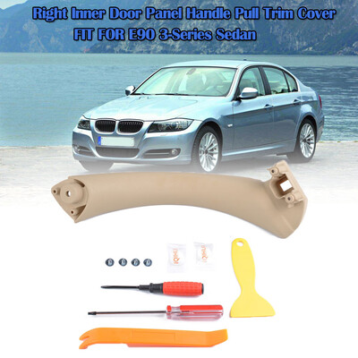 

Tailored Right Inner Door Panel Handle Pull Trim Cover E90 3-Series Sedan wRepair Tool