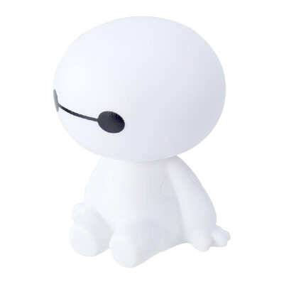 

Cute Baymax Robot Shaking Head Doll Car Interior Decorations Cartoon Plastic Auto Decor Accessories