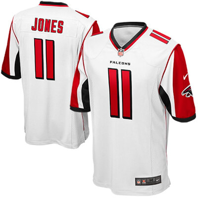 

Youth Football Jersey Atlanta Falcons Julio Jones White Game Jersey