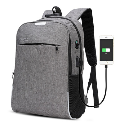 

DINGXINYIZU USB Charging Bag Night Reflection Anti-theft Backpack