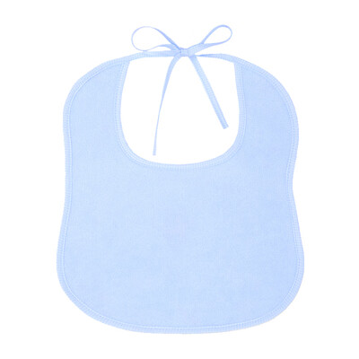 

Elephant baby elepbaby infant bamboo fiber waterproof bib large 24X29CM blue one