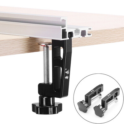

〖Follure〗Woodworking Clamp G Clip Dedicated Fixture For 45-T-track Chute Woodworking
