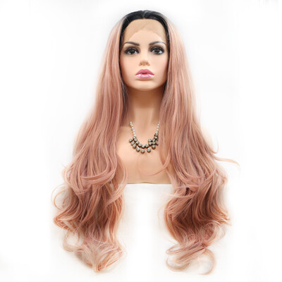 

Dolago Lace Front Wigs For Black Women natural Wave Synthetic Hair Wigs