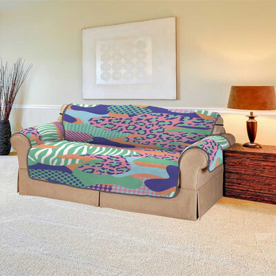 

Gobestart Anti-Slip Quilted Sofa Couch Cover Chair Pet Dog Kids Mat Furniture Protector