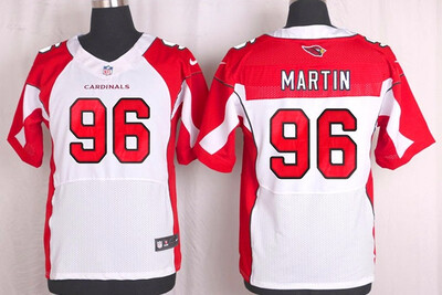 Mens Nike Arizona Cardinals 96 Kareem Martin Elite White NFL Jersey