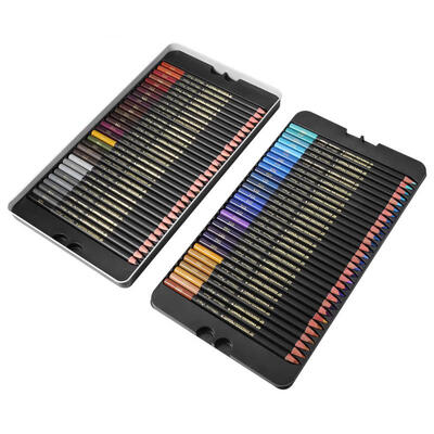 

Greensen 120 Colors Water-Soluble 2 Boxes Professional Colored Pencil for Coloring Books&Painting