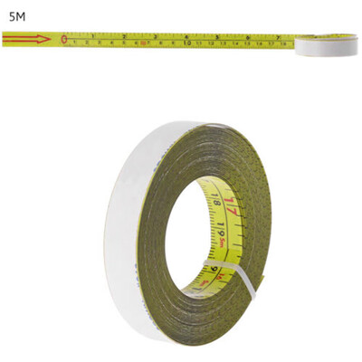 

Inch & Metric Self Adhesive Tape Steel Measure Miter Saw Scale Miter Track Ruler